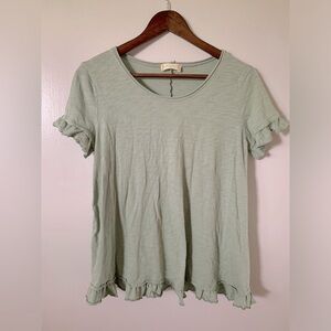 Altar’d state ruffle shirt